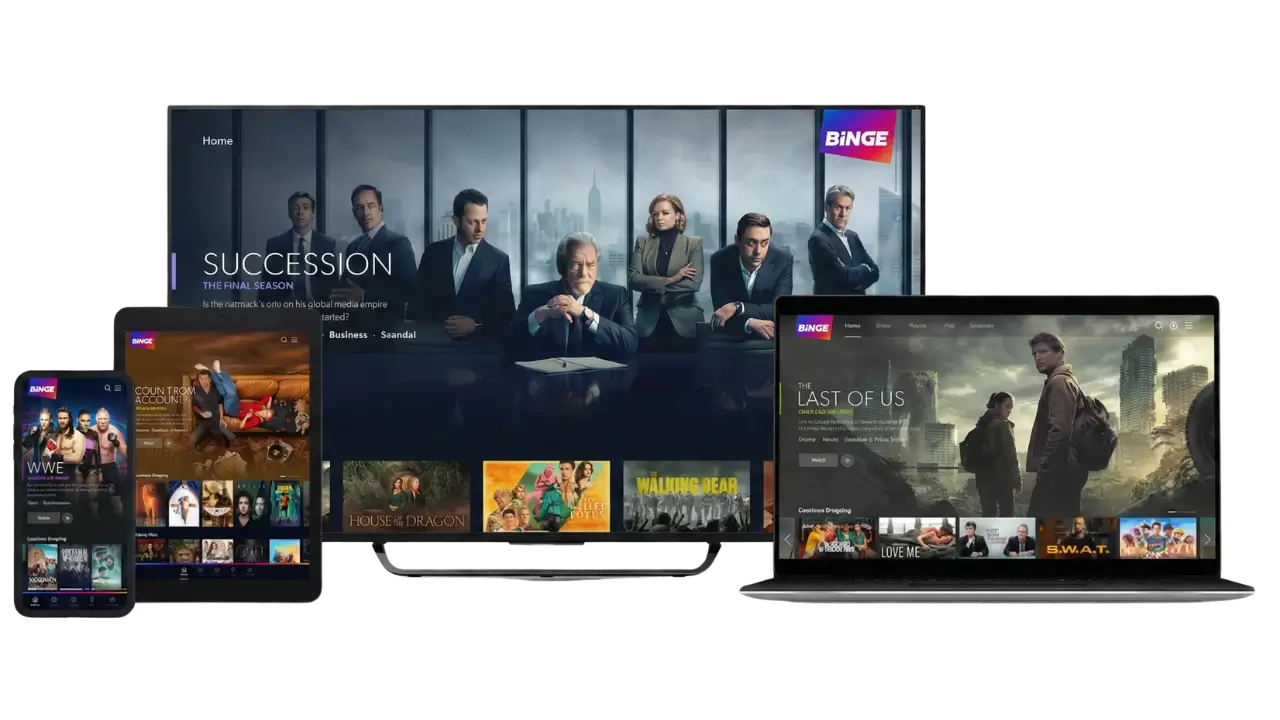 Interface IPTV sur télévision