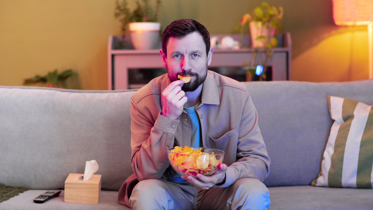 Groupe d'amis heureux