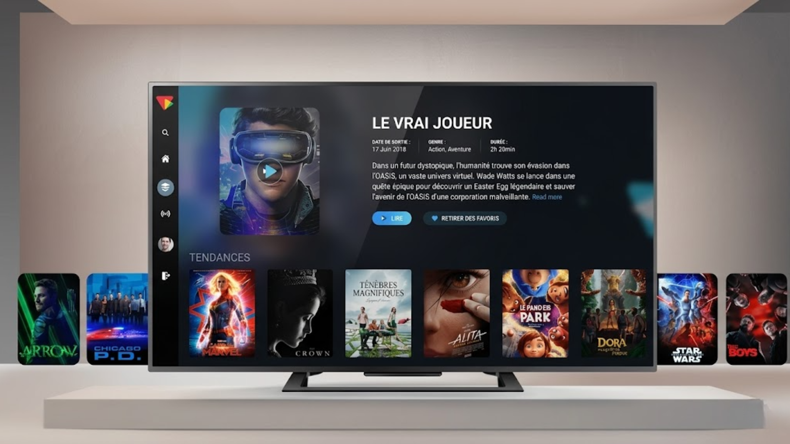 Interface IPTV multi-appareils