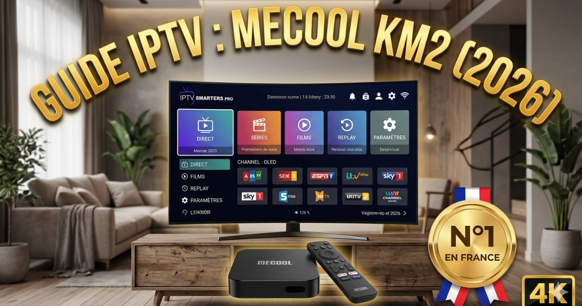 Apprenez à configurer votre box avec ce Guide IPTV sur Mecool KM2. Tutoriel complet pour installer IPTV Smarters Pro en 4K et sans coupure en France.