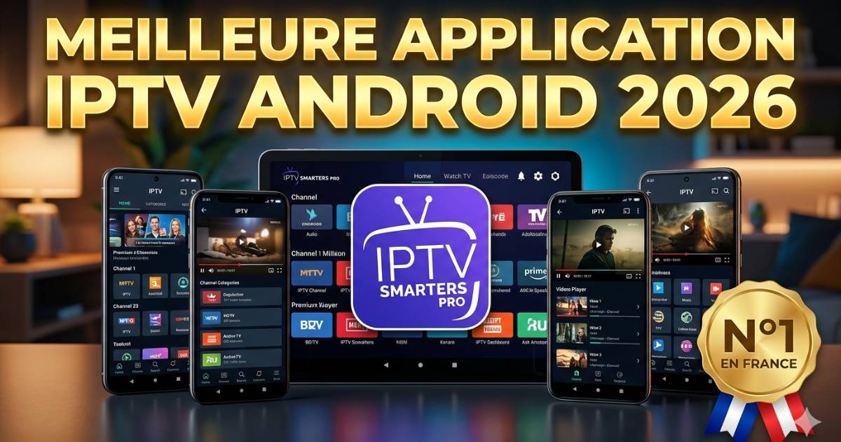 Quelle est la meilleure application IPTV Android 2026 ? Découvrez notre comparatif pour installer IPTV Smarters Pro sur vos boîtiers et smartphones en France.