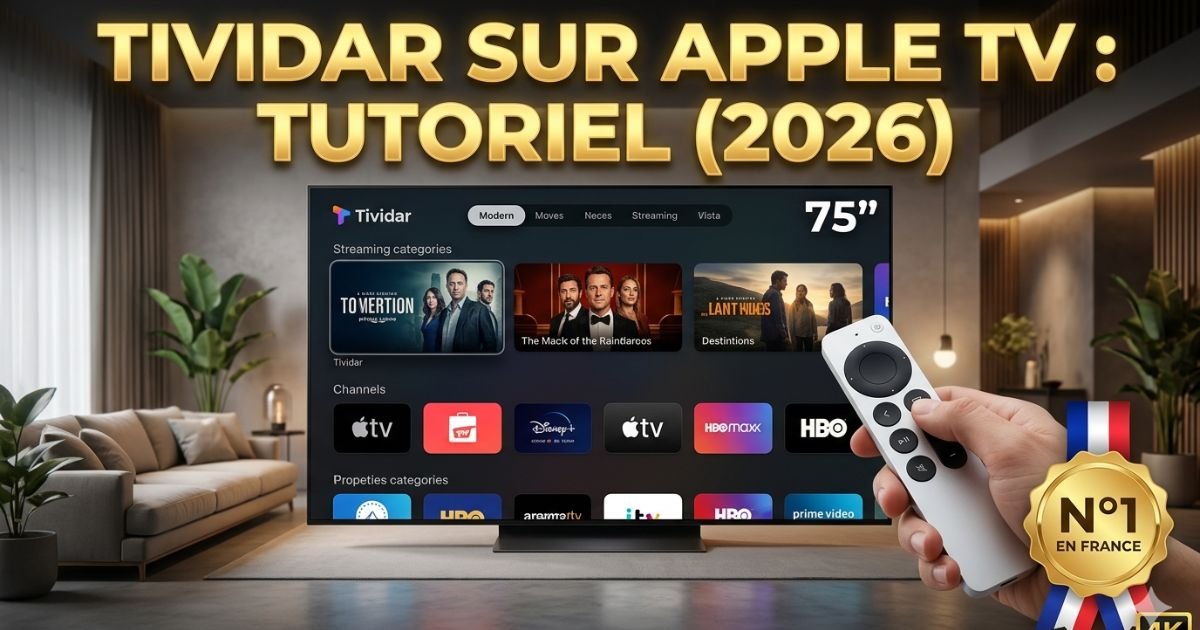 Suivez ce Tividar sur Apple TV tutoriel pour configurer votre box en 4K. Optimisez l'expérience avec IPTV Smarters Pro et profitez d'une fluidité exceptionnelle en France.